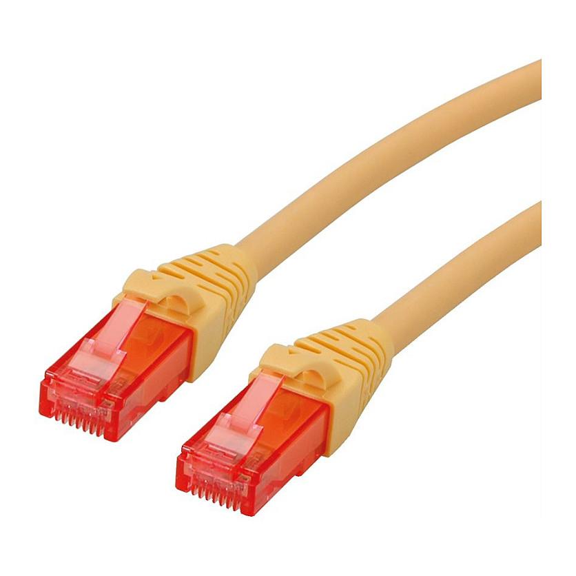Netværkskabel ROLINE 21.15.2523 Cat6 U/UTP RJ-45 3 m - gul