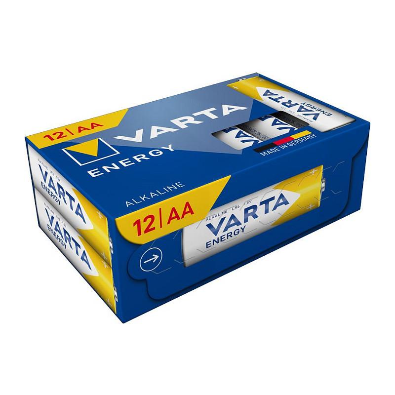 AA-batterier Varta Energy 1,5 V - 12 stk.