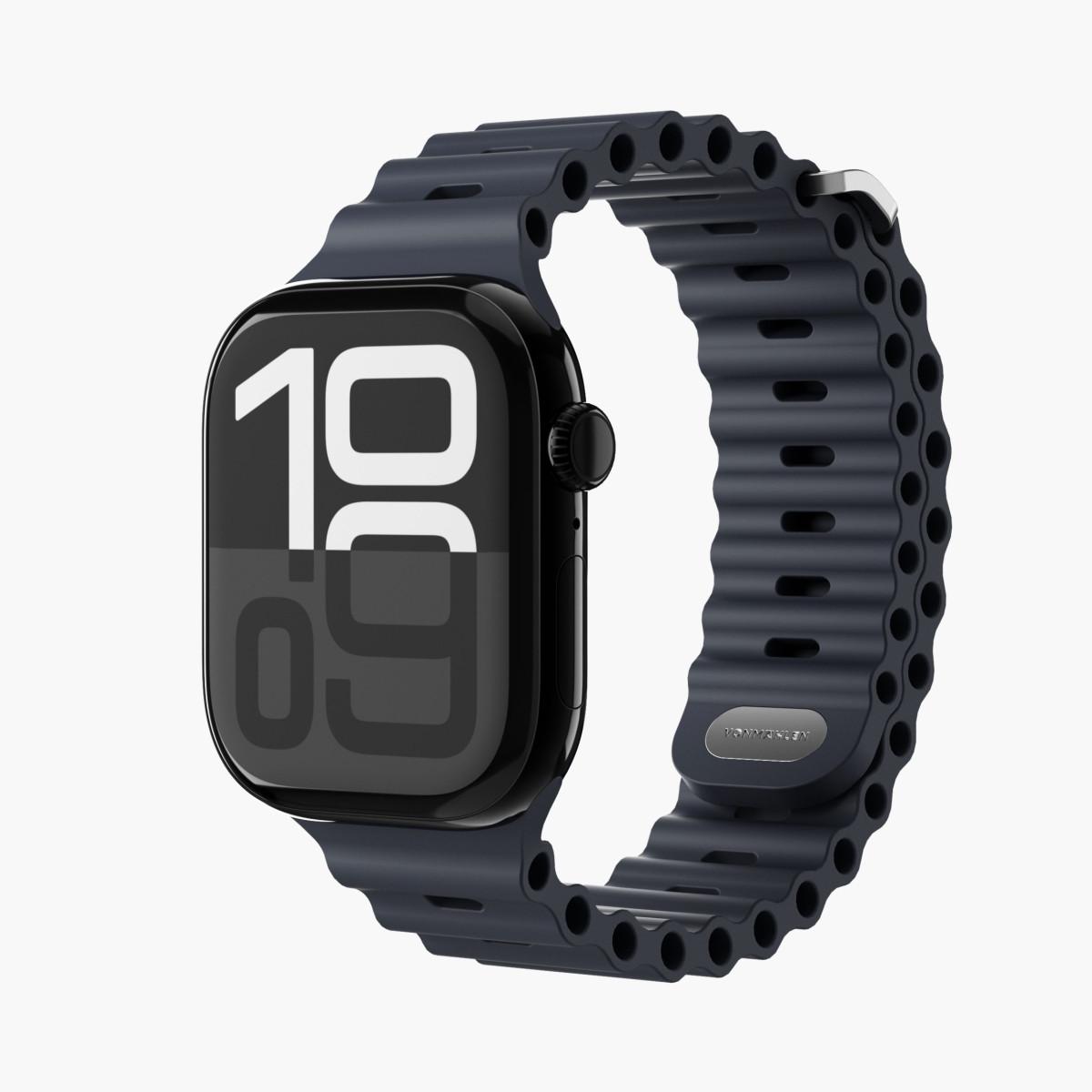 Smartwatch-rem Vonmählen Wave Band 2 Navy 38 / 40 / 41 mm