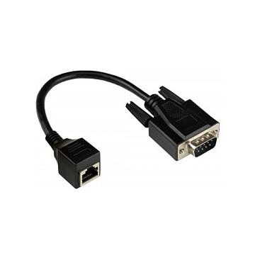 Adapterkabel RJ45 til RS232 seriel 4945-MF - sort