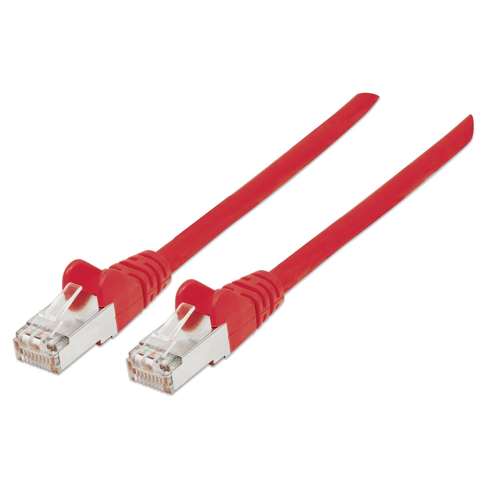 Netværkskabel Intellinet Cat6A S/FTP RJ45 1,5 m - rød