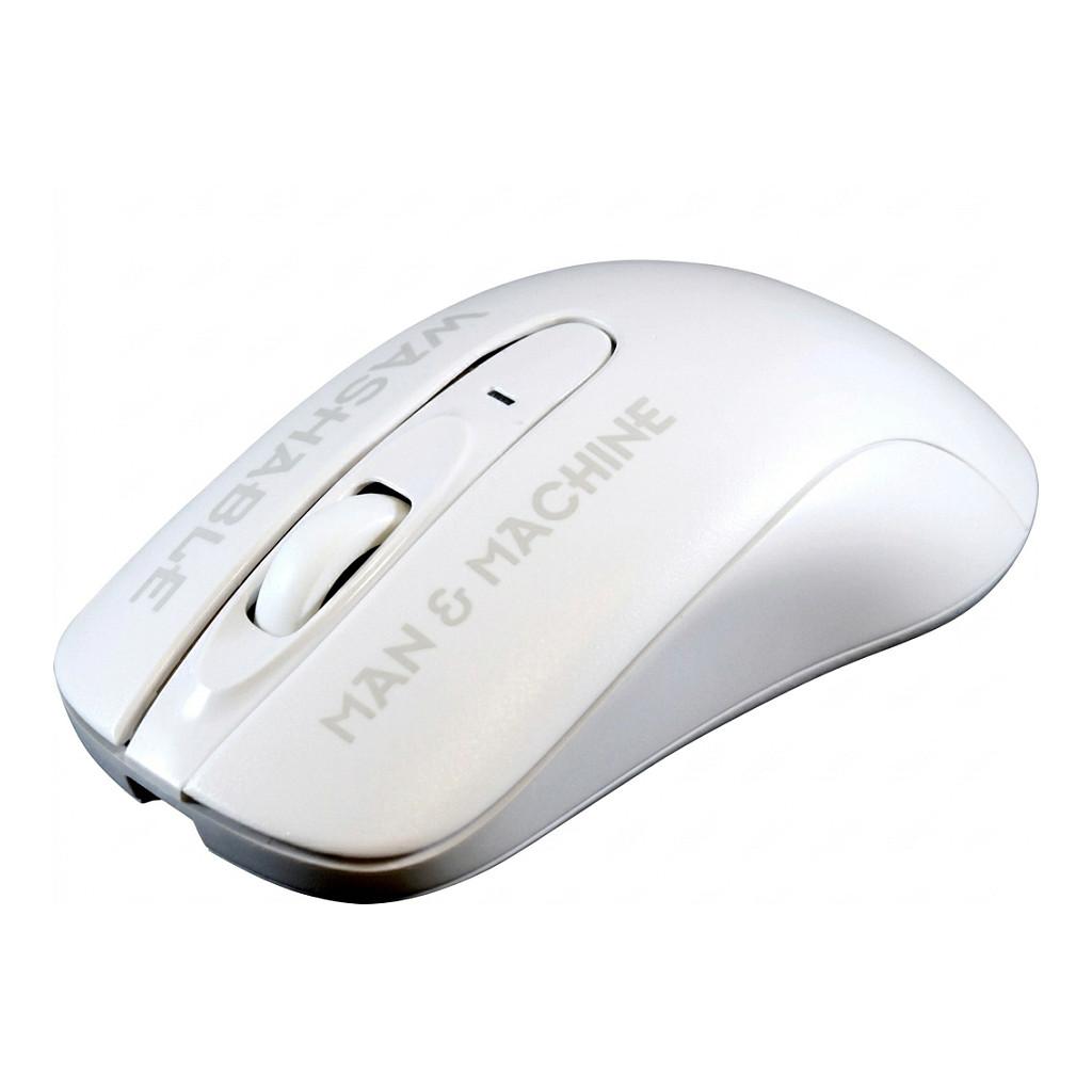 MM Man & Machine C - mouse - Bluetooth 2.4 GHz - white - Mus - Optisk - Hvid