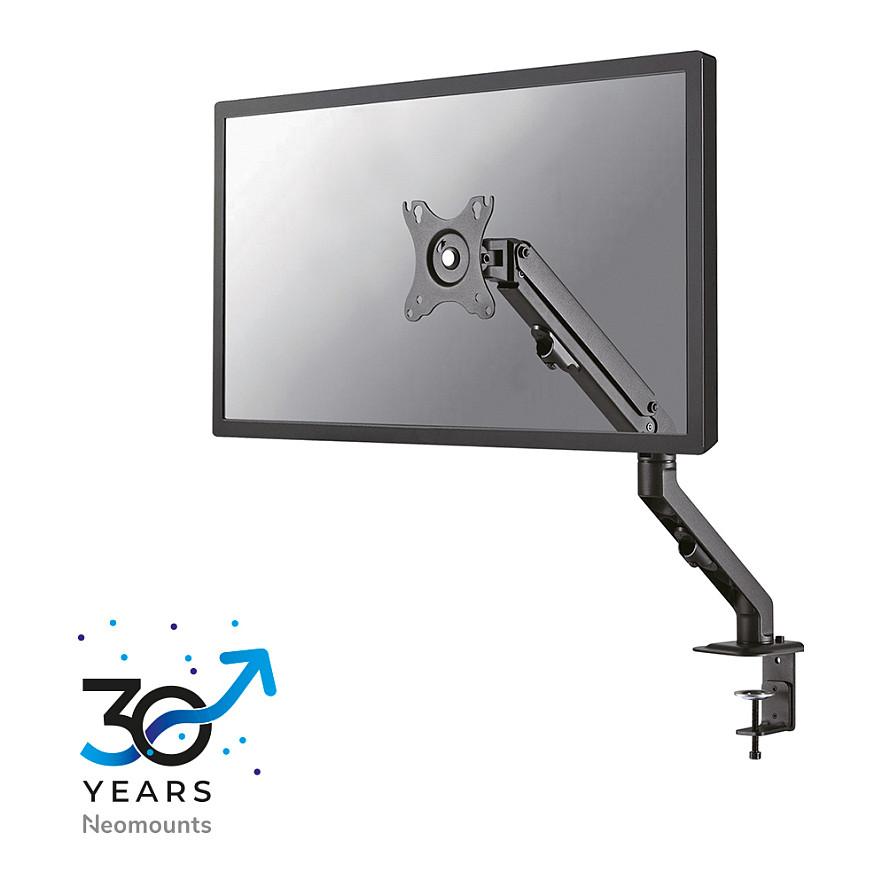 Neomounts FPMA-D650 - Monteringssæt - fuld bevægelse - for LCD display - stål - sort - skærmstørrelse: 17-27 - klemmemonterbar, øje, skrivebordsmonterbar