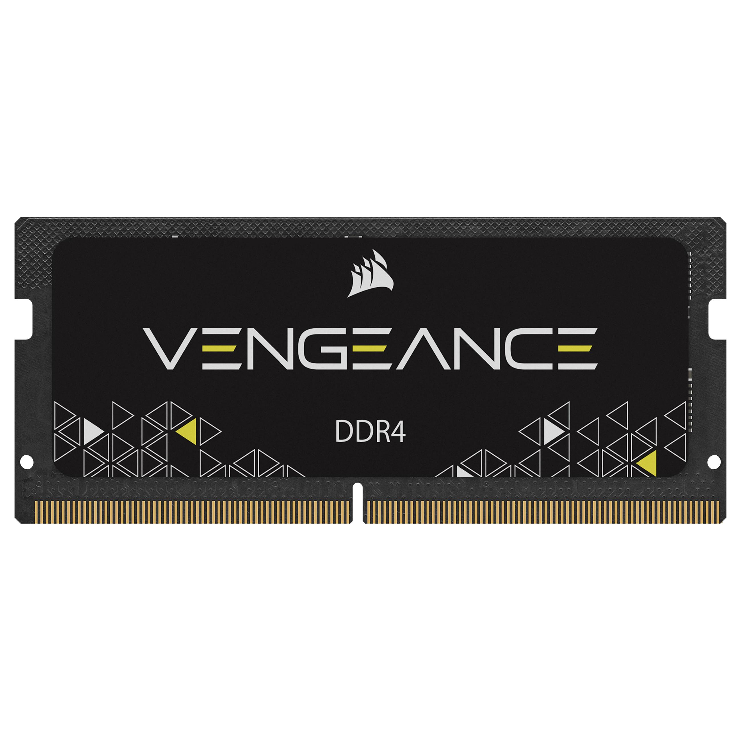 Corsair Vengeance SODIMM DDR4-2666 - 16GB - CL18 - Single Channel (1 pcs) - Sort