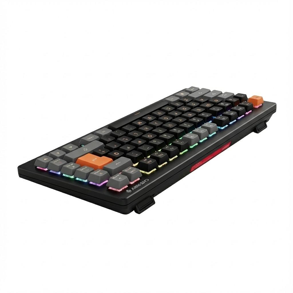 Trådløst tastatur CHERRY TAS MX-LP 2.1 Compact - sort, DE-layout