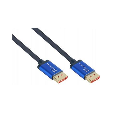 DisplayPort-kabel Good Connections SmartFLEX DP1.4 5 m - blå