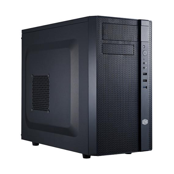 Cooler Master N200 Mini Tower PC Kabinet - MicroATX, Mini-ITX - Sort