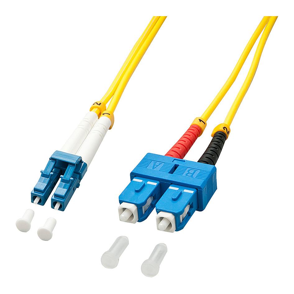 Fiberoptisk duplexkabel Lindy LC/SC OS2 3 m 9/125 µm