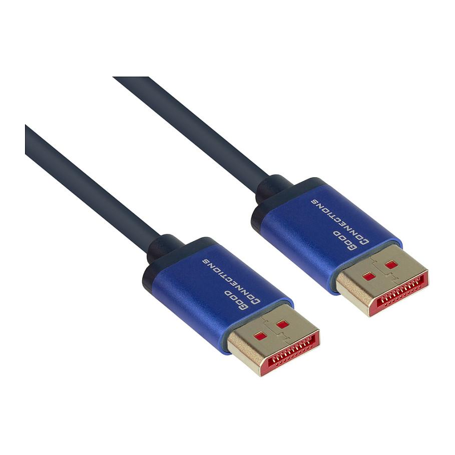 DisplayPort-kabel Good Connections SmartFLEX DP1.4 - blå 3 m