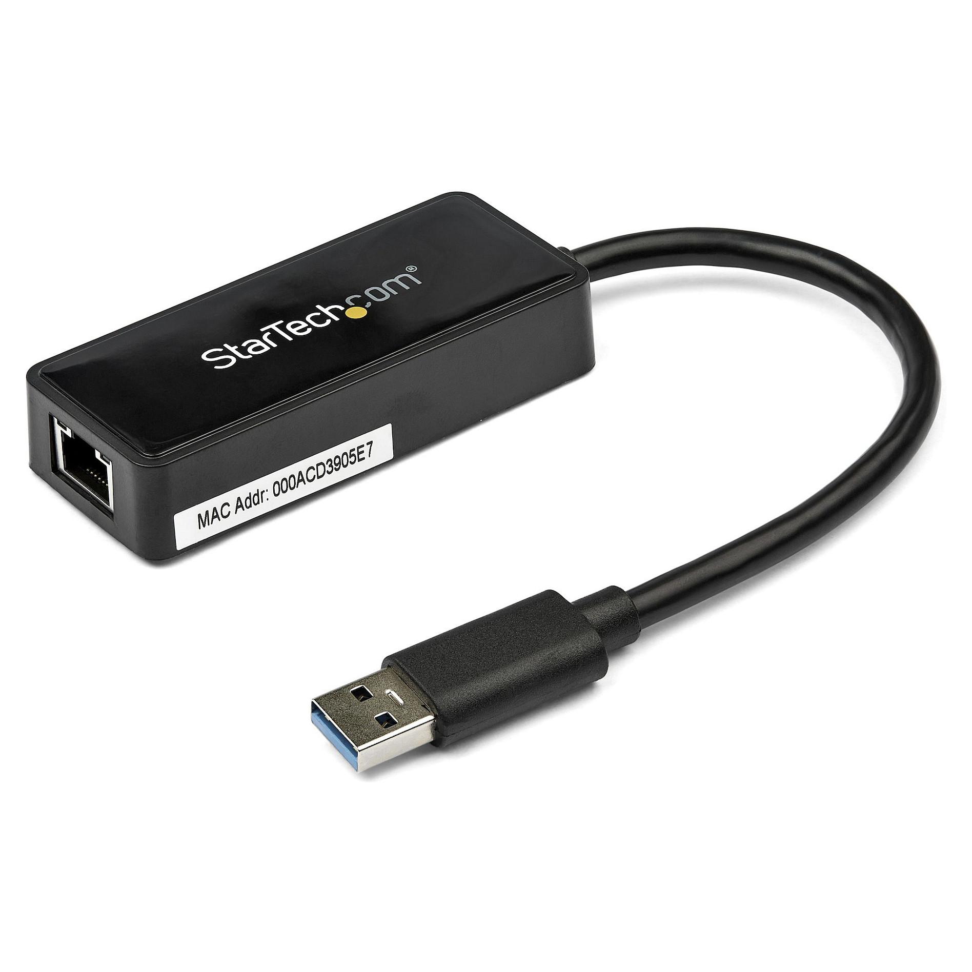 USB-netværksadapter StarTech.com USB31000SPTB - Gigabit Ethernet, sort