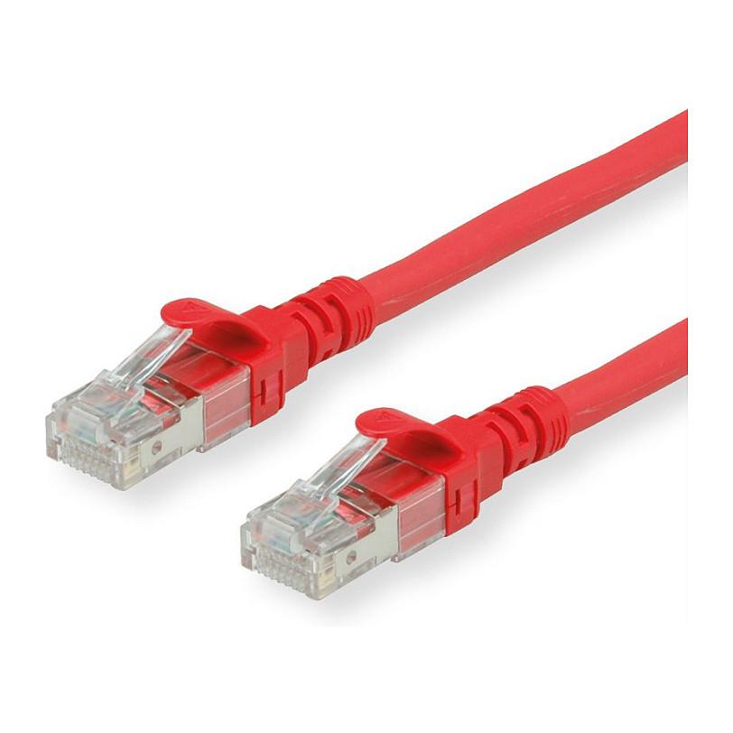 Patchkabel ROLINE Cat.6A S/FTP RJ-45 - rød 0,3 m
