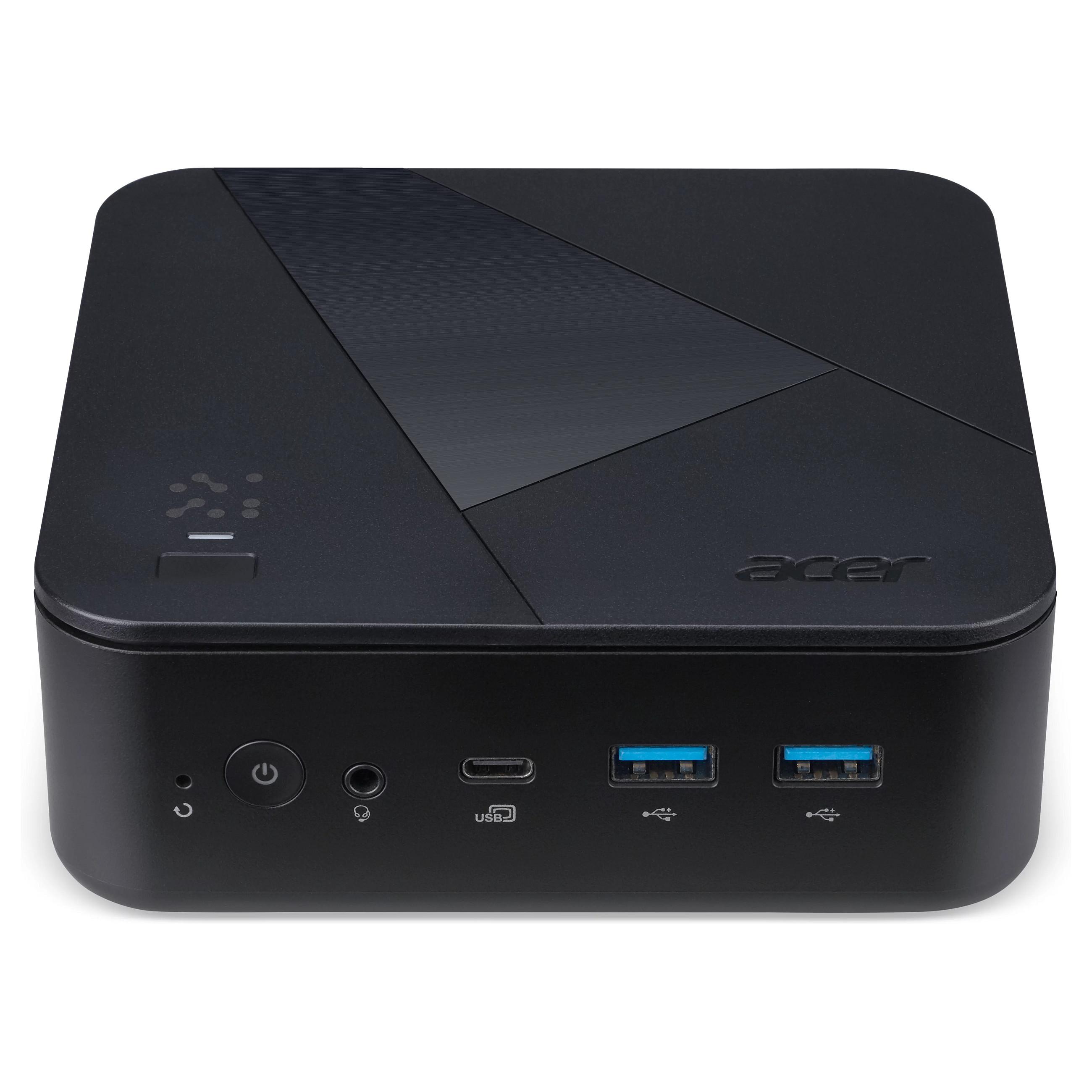 Acer Revo Box AI RB102-LNL - Barebone - mini PC 1 x Core Ultra 7 256V / op til 4.8 GHz - RAM 16 GB - SSD 1.024 TB - Intel Arc Graphics 140V - Bluetoo