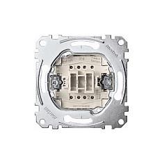 Kombi-venderafbryder Merten M1 1-polet - hvid
