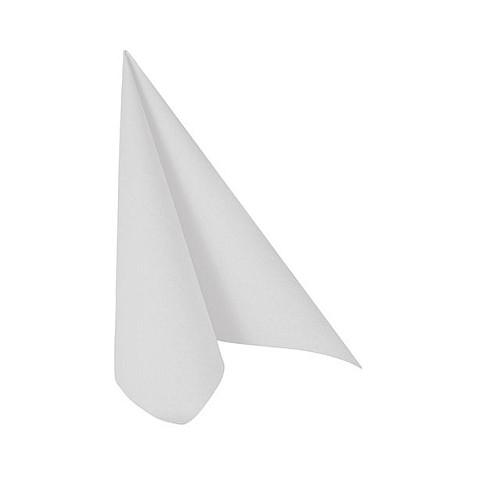 PAPSTAR ROYAL Collection - Serviet - Størrelse 40 x 40 cm - engangs - hvid (pakke med 50)