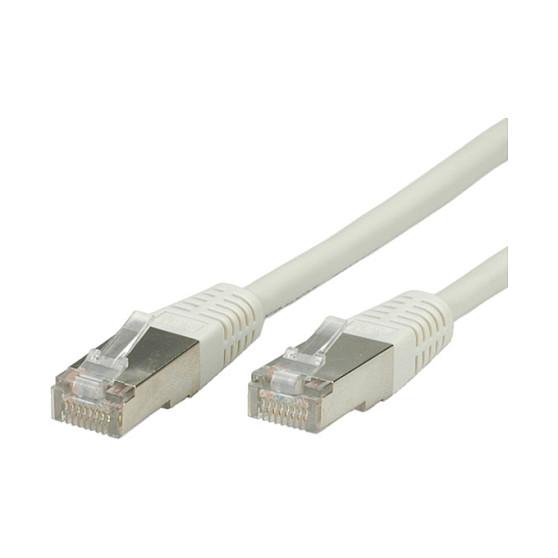 Patchkabel VALUE Cat.5e F/UTP RJ-45 15 m - grå