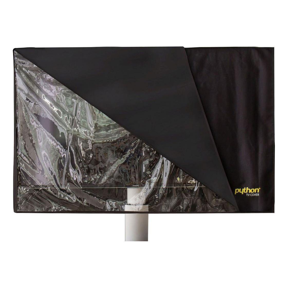 TV-cover Python TV-C0158 58-60" - sort/transparant