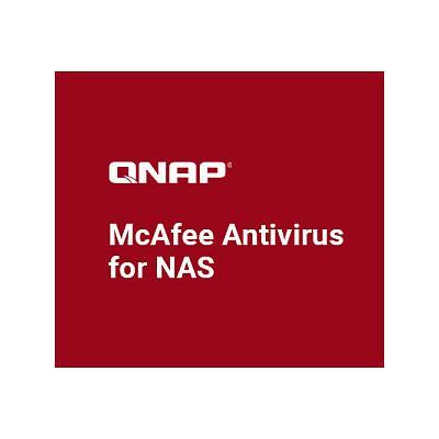 Softwarelicens QNAP LS-MCAFEE-3Y McAfee Antivirus for NAS - 3 år