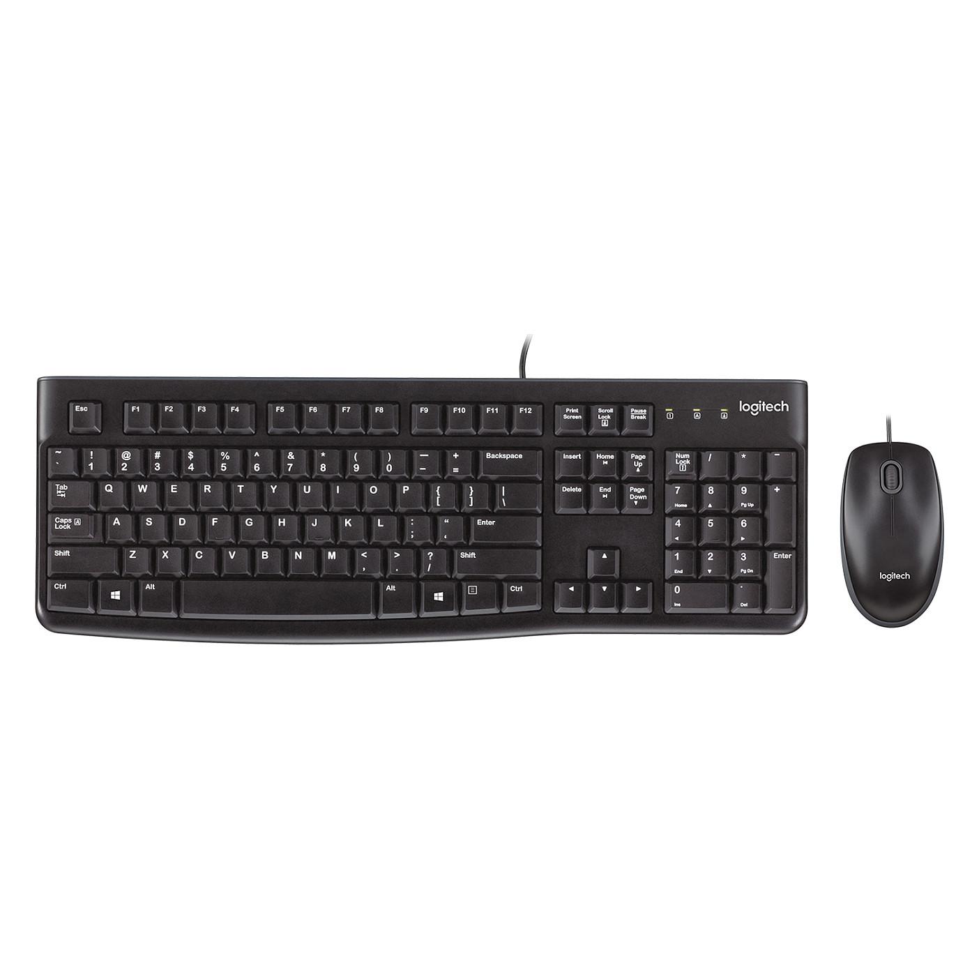 Logitech Desktop MK120 - Tastatur & Mus sæt - Ungarsk