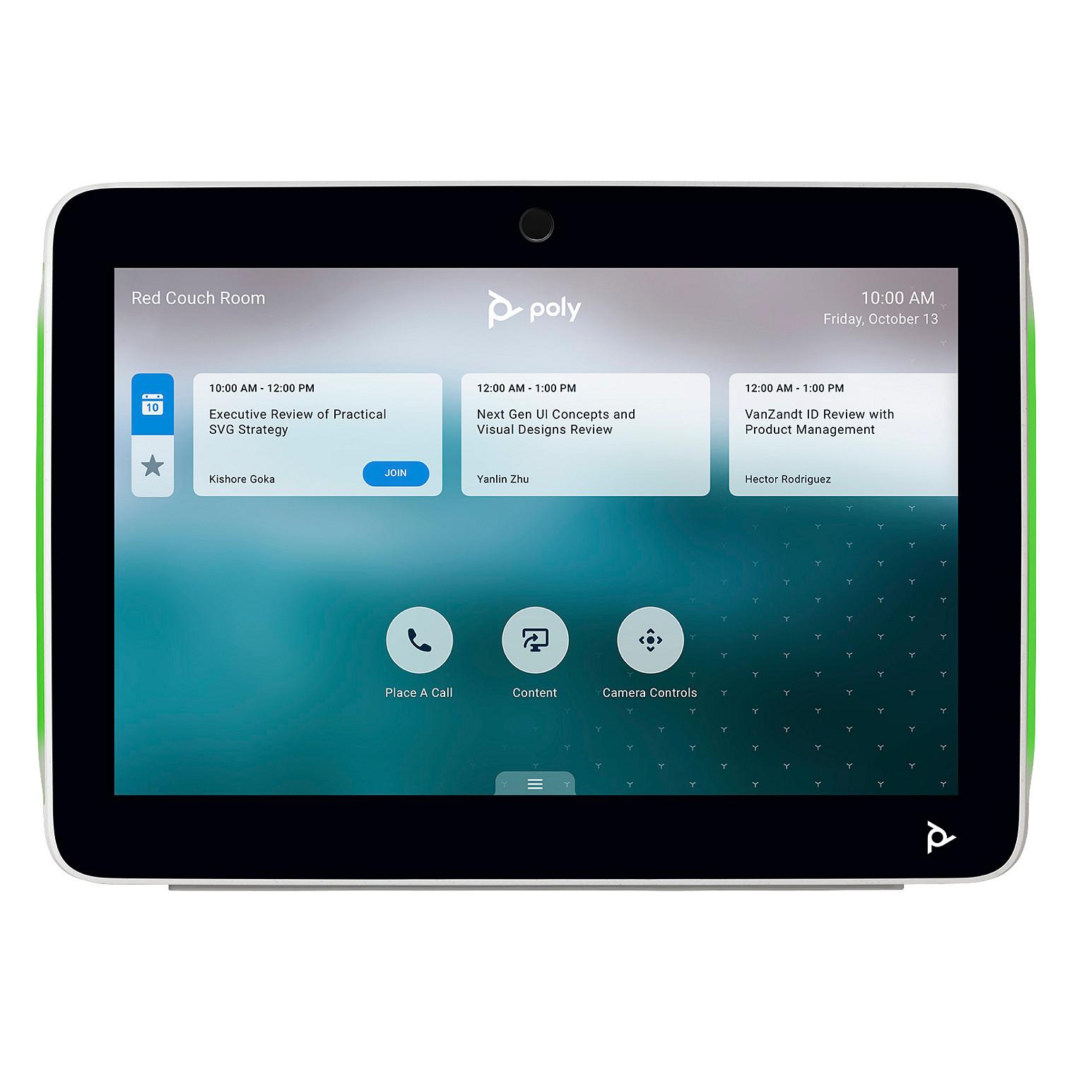 Touch-controller HP Poly TC10 10,1" - hvid