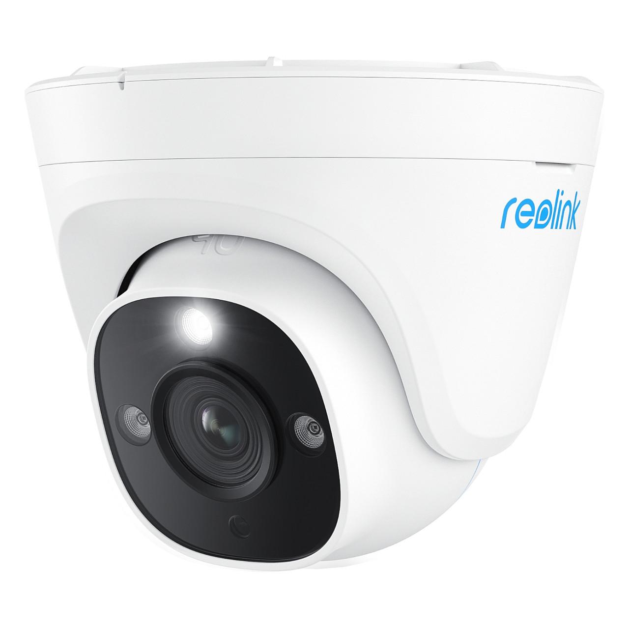 Reolink P334 - Netværksovervågningskamera - kanontårn - udendørs, indendørs - vandtæt - farve (Dag/nat) - 8 MP - 3840 x 2160 - 4K - fast brændvidde - audio - LAN 10/100 - H.265 - DC 12 V / PoE