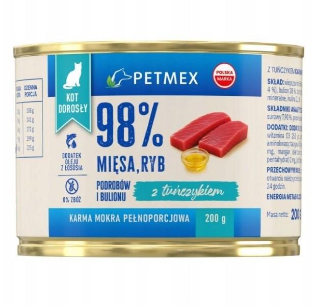 Vådfoder til katte PETMEX med tun - 200 g