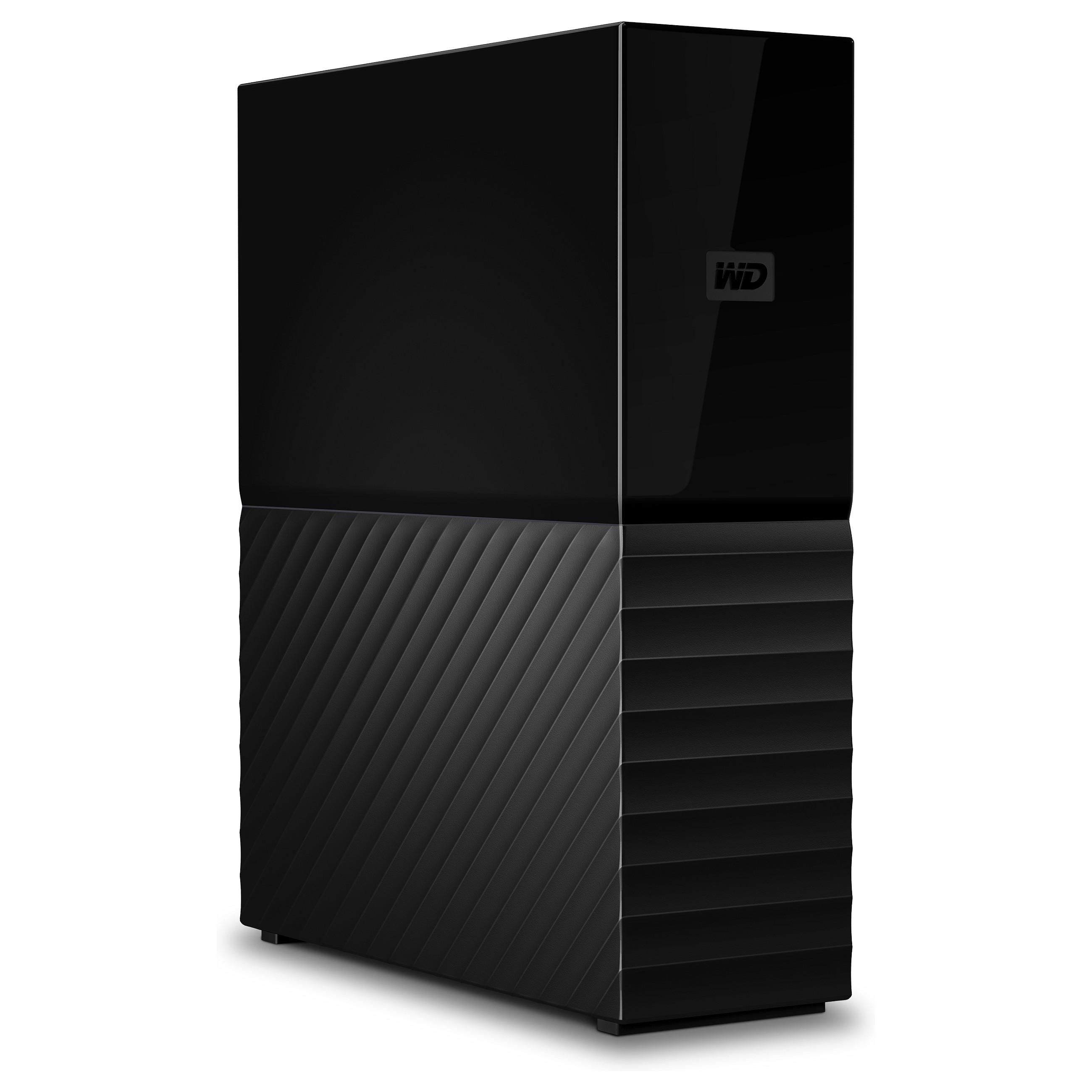WD My Book WDBBGB0060HBK - Harddisk - krypteret - 6 TB - ekstern (stationær) - USB 3.0 - 256-bit AES - sort