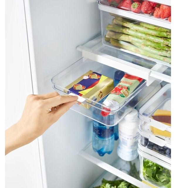 Køleskabsorganizer Rotho Cauma 1,15 l - transparent