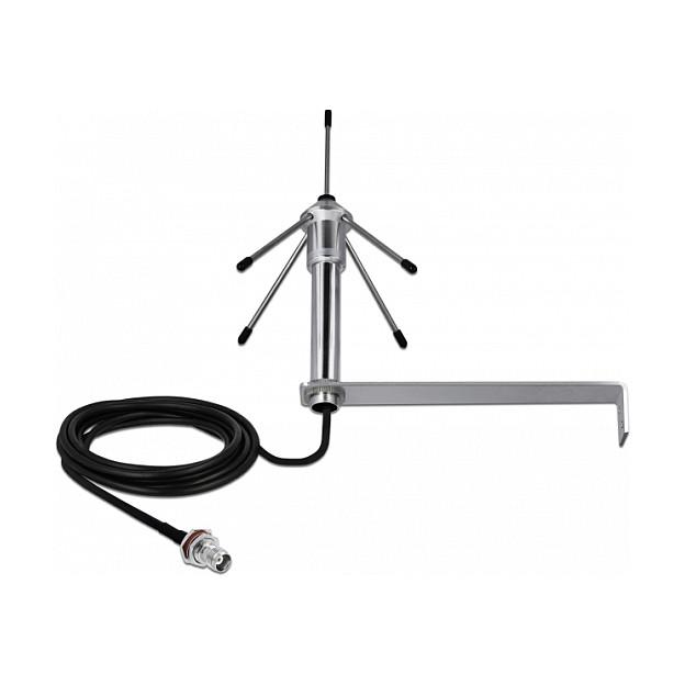 LPWAN-antenne DeLOCK 12564 868 MHz TNC-hun 3 dBi - sølv