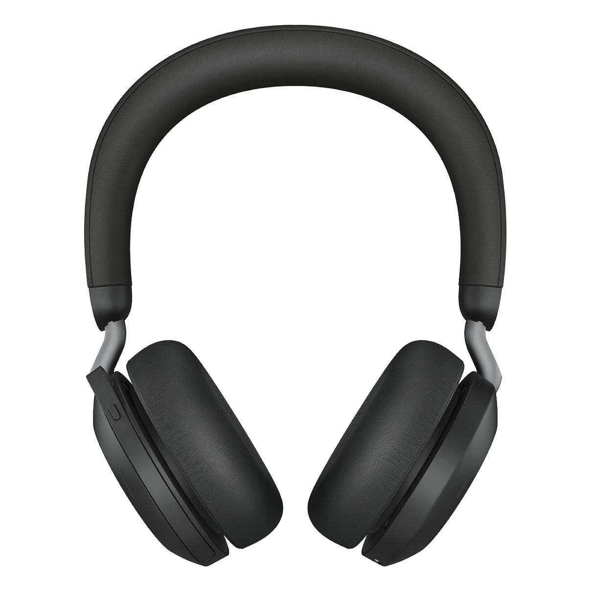 Jabra Office Trådlösa Hörlurar, Jabra Evolve2 75 Link380c Ms Stereo Black
