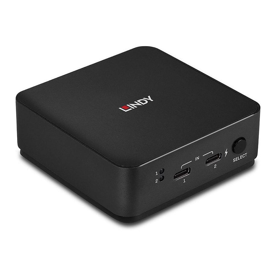 KVM-switch Lindy 42321 2-port USB-C Dual HDMI 4K60