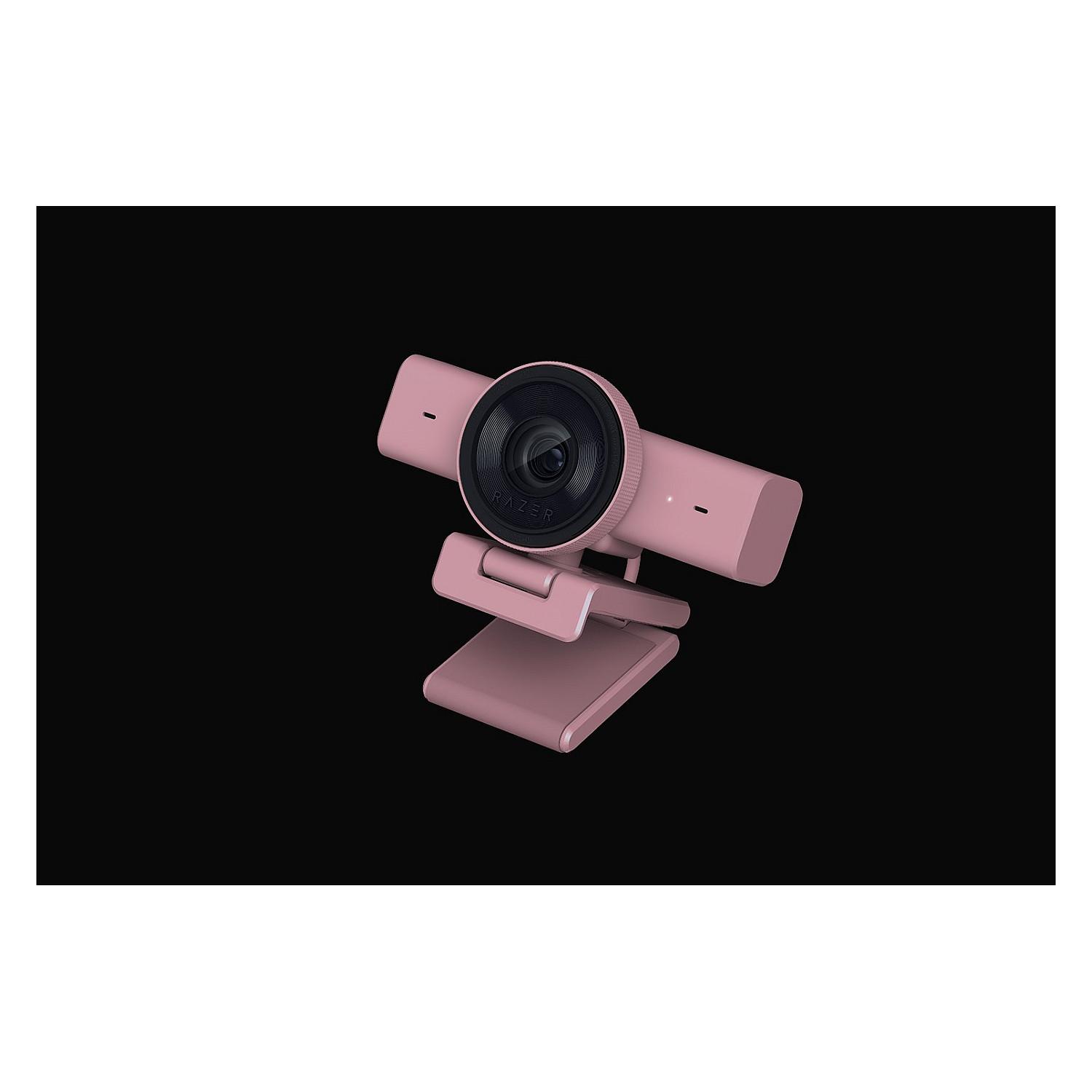 Webcam Razer Kiyo V2 X - quartz rosa