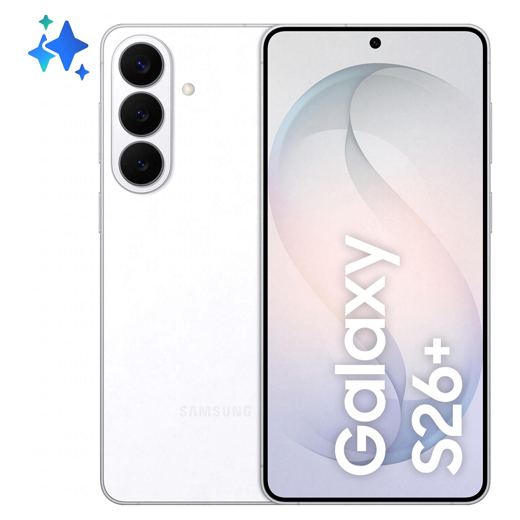 Samsung Galaxy S26+ 6,7" 12/256 GB 5G - hvid