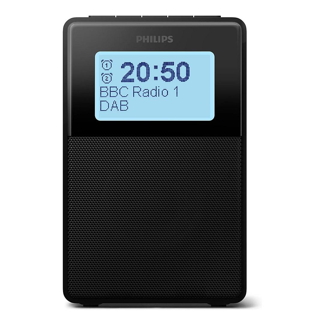 Philips TAR5100/10 5000 Series DAB+ Clockradio - Sort