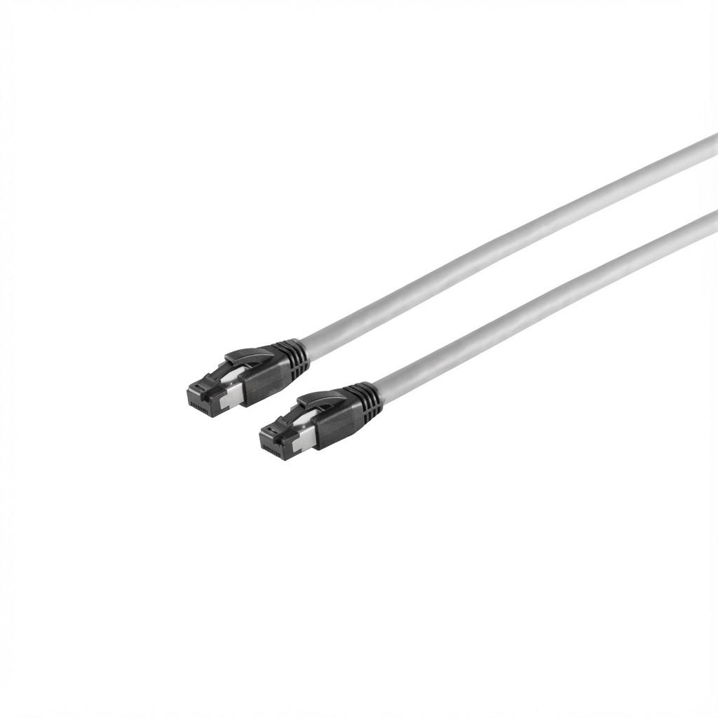 Netværkskabel CAPTIVA CAT 8 patchkabel - 5 m grå