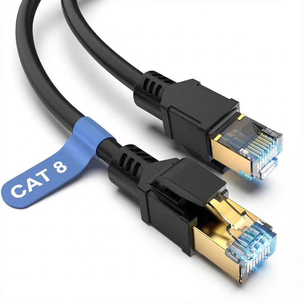 Netværkskabel CAPTIVA CAT 8 patchkabel - 2 m, hvid