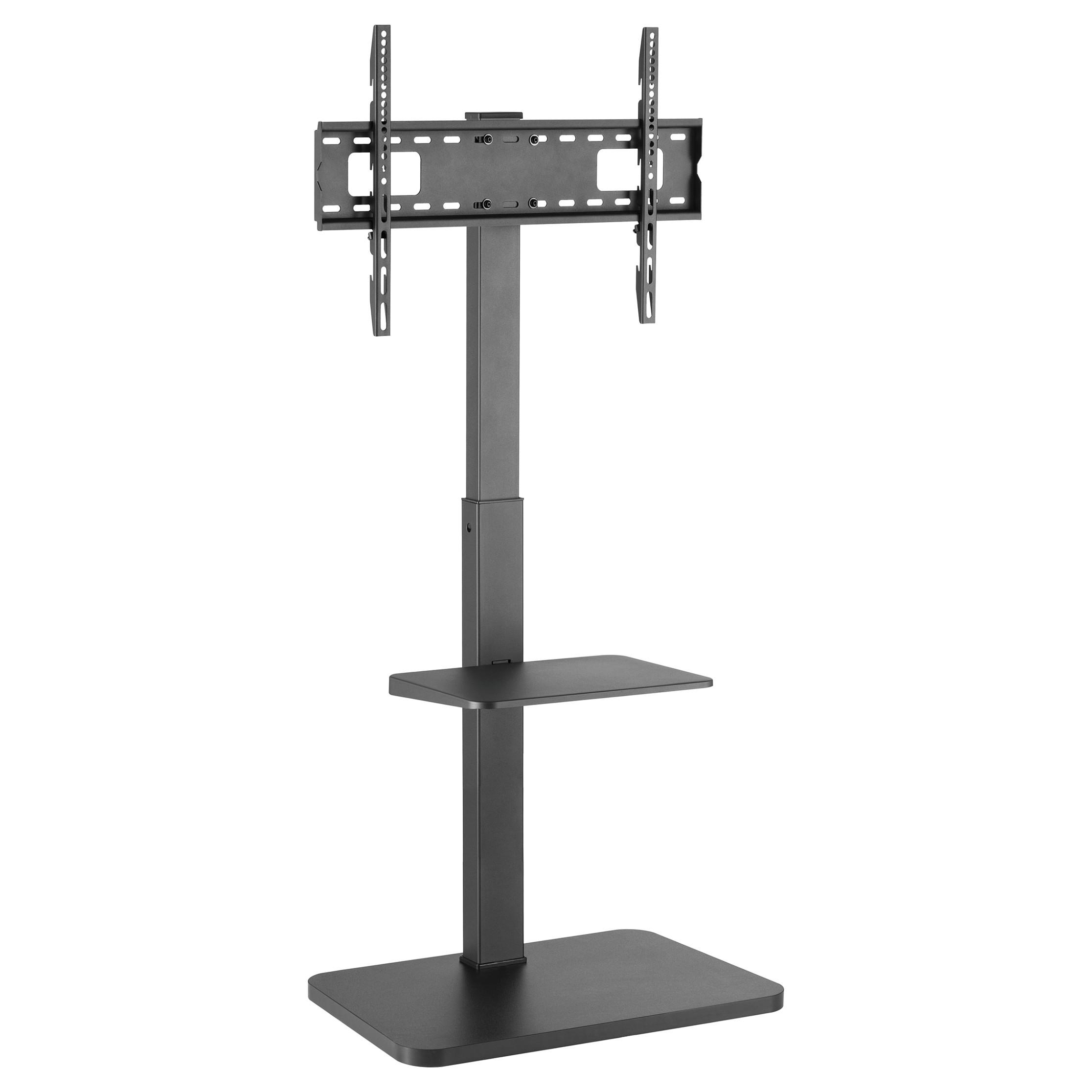 Equip TV gulvstativ til 37-75 tommer skærm - sort, VESA 200 x 200 til 600 x 400, maks. 40 kg