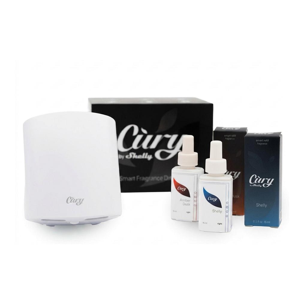 Shelly · Plug & Play · "Cury" · Smart-Diffuser · WLAN · BT · weiß