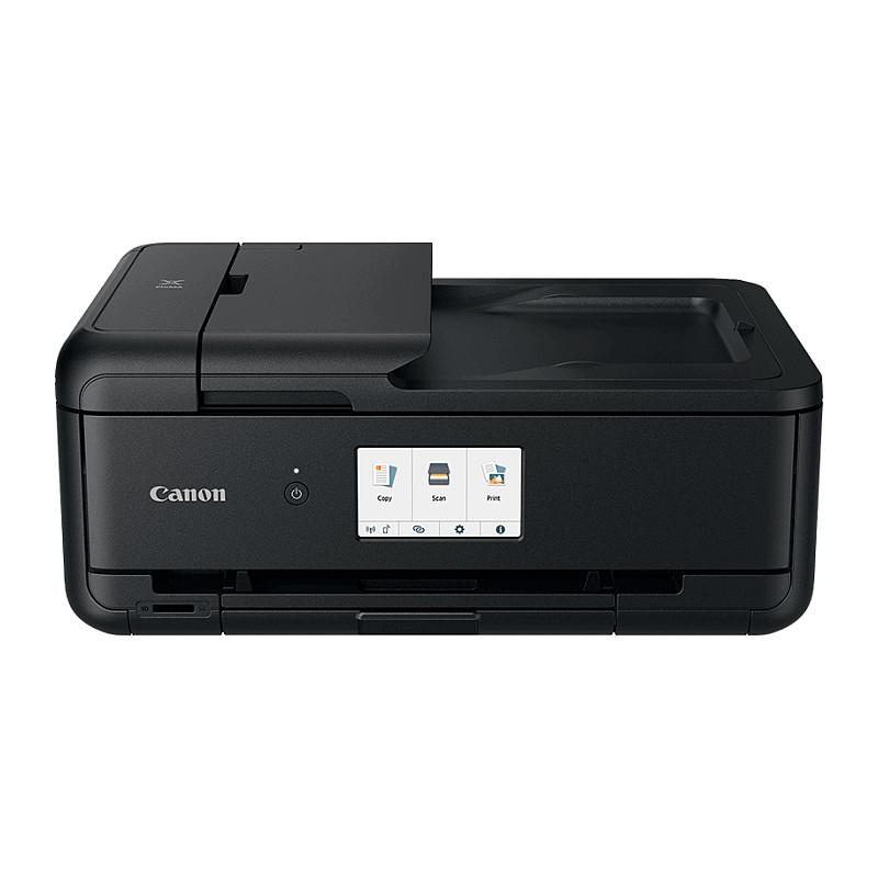 Canon PIXMA TS9550A - Multifunktionsprinter - farve - blækprinter - A3 (297 x 420 mm), A4 (210 x 297 mm), Legal (216 x 356 mm) (original) - A3 (medie) - op til 15 ipm (udskriver) - 200 ark - USB 2.0, LAN, Wi-Fi(n) - sort