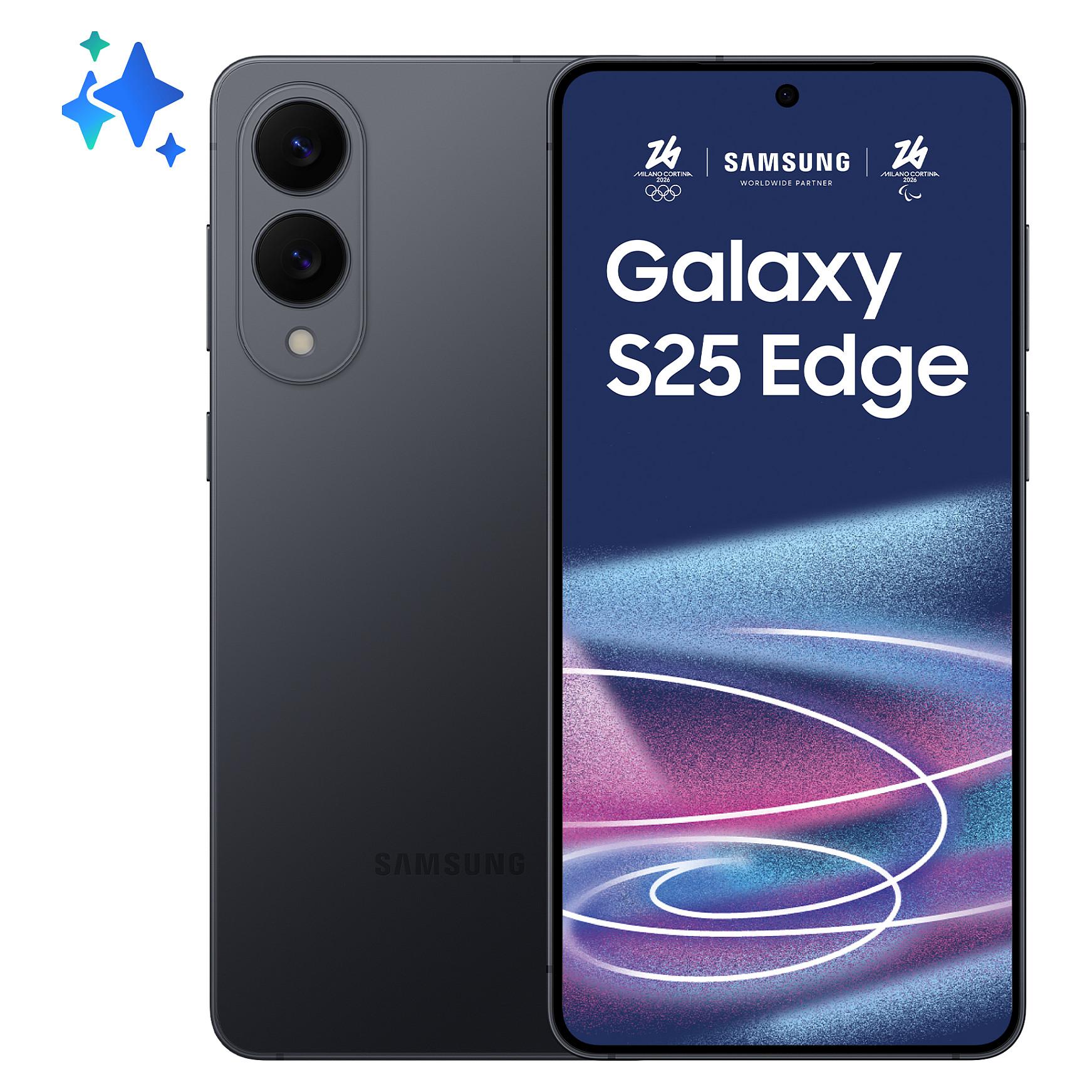 Samsung Galaxy S25 Edge S937 (Titanium Jetblack) DS 6.7" LTPO AMOLED 2X 1440x3120,4.47GHz&3.53GHz,256GB,12GB RAM,Android 15,WiFi,5G