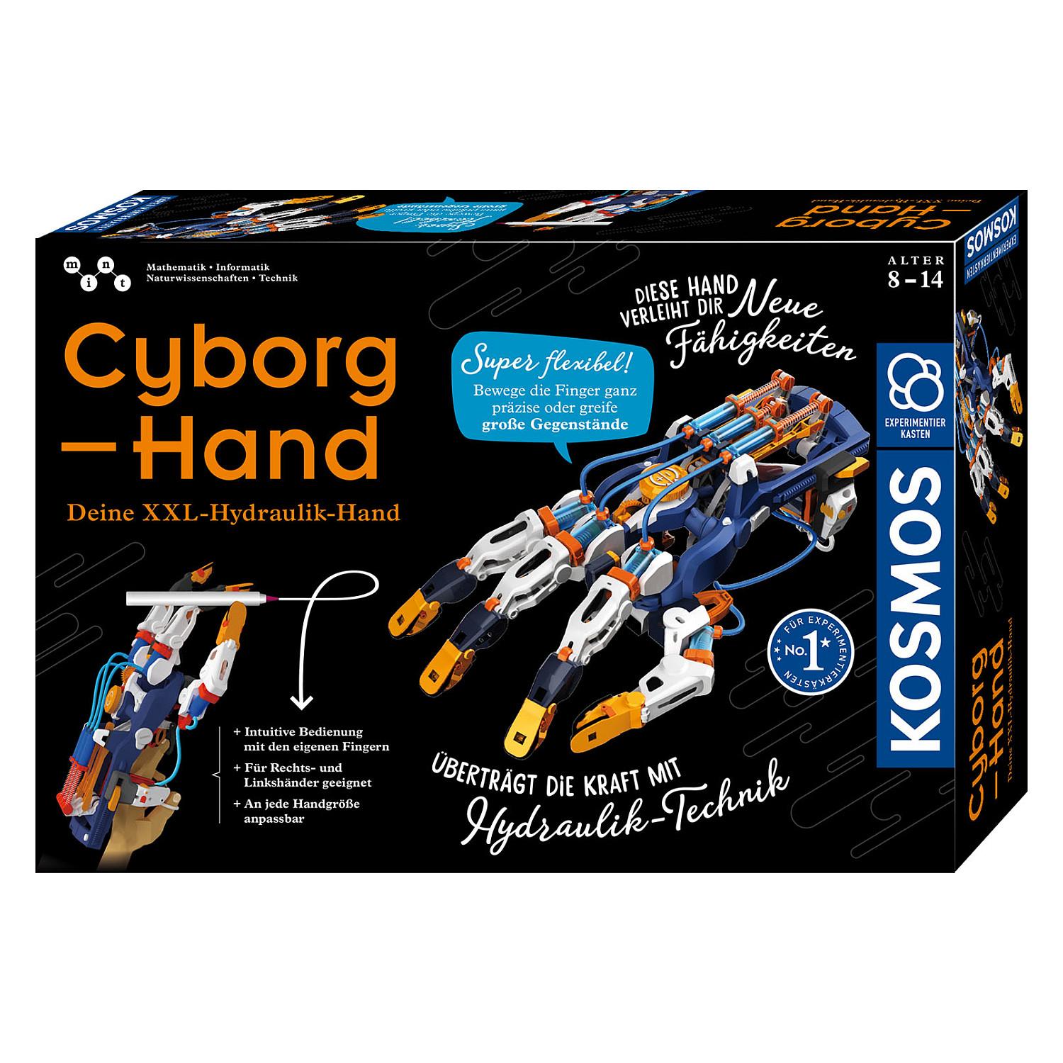 Kosmos Gribesæt robotarm Cyborg-Hand Byggesæt, Spil-robot 620844