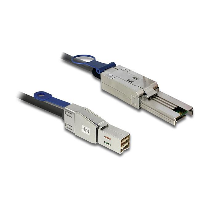 Mini SAS-kabel DeLOCK 83734 SFF-8644 til SFF-8088 - 1 m