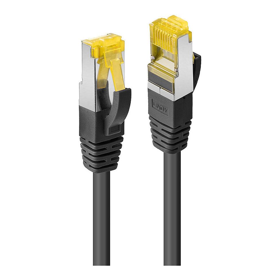 Netværkskabel Lindy 47308 Cat7 S/FTP LSZH RJ45 1,5 m - sort