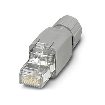 Phoenix VS-08-RJ45-5-Q/IP20, RJ-45, Hvid, Polyamid, Cat5, Nikkel/guld, IP20
