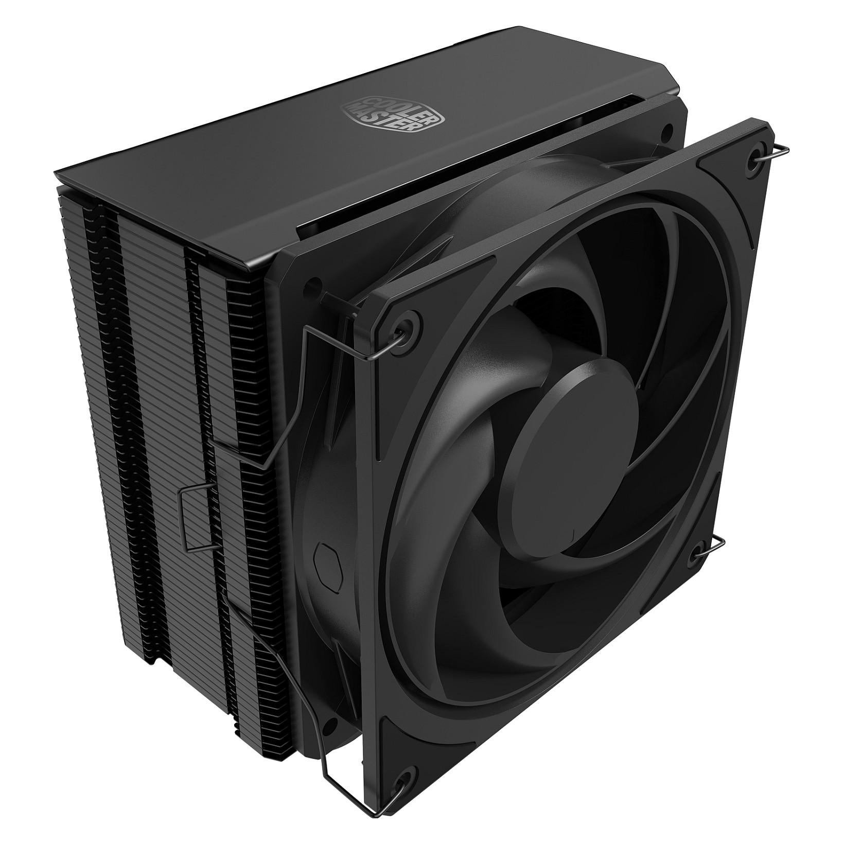 Cooler Master Hyper 212 3DHP - Processor-køler - (for: LGA1851, LGA1700, LGA1200, LGA1151, LGA1150, LGA1155, LGA1156, AM4, AM5) - aluminiumsfinner - 120 mm - sort