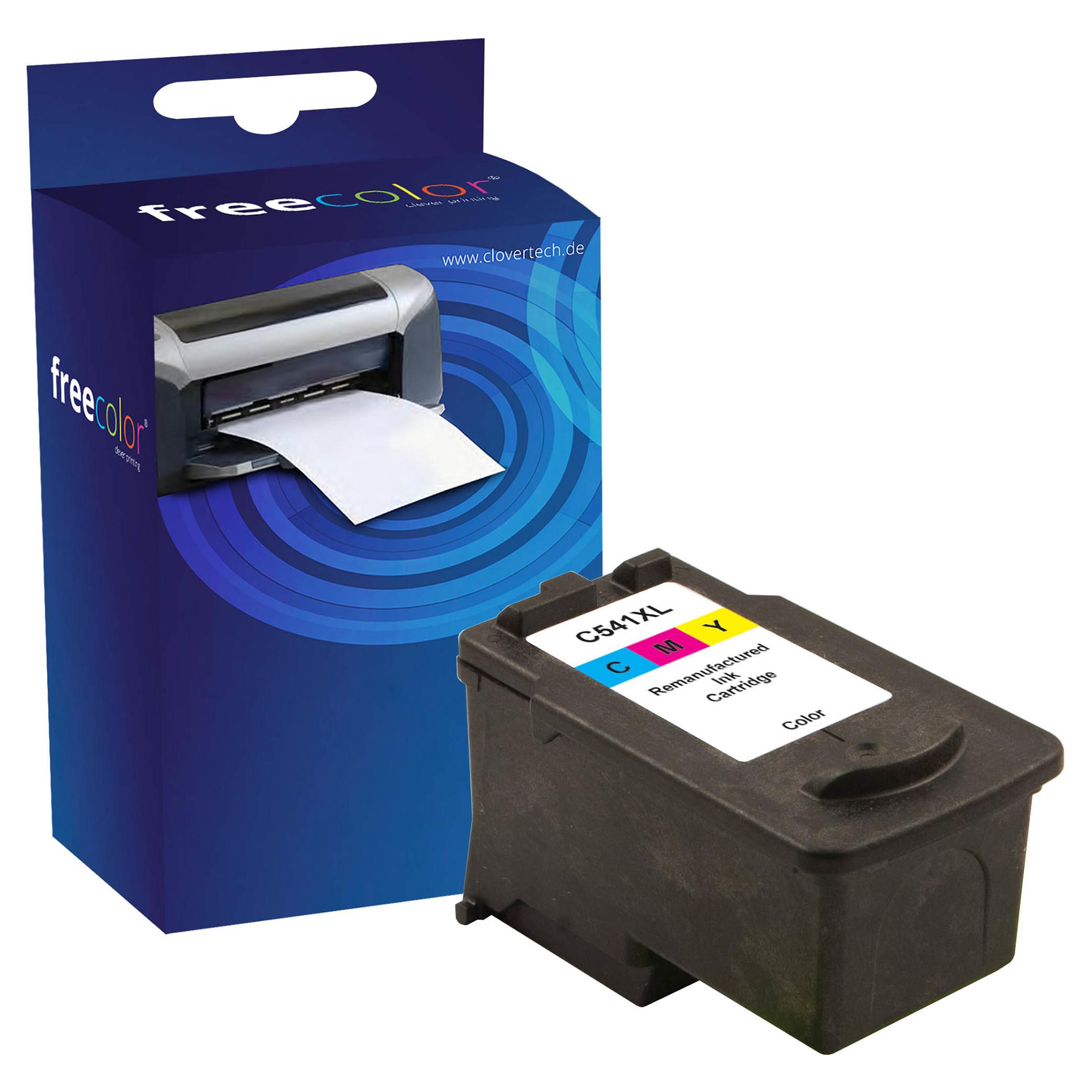 Blækpatron Freecolor Canon CL-541XL - farve, renoveret