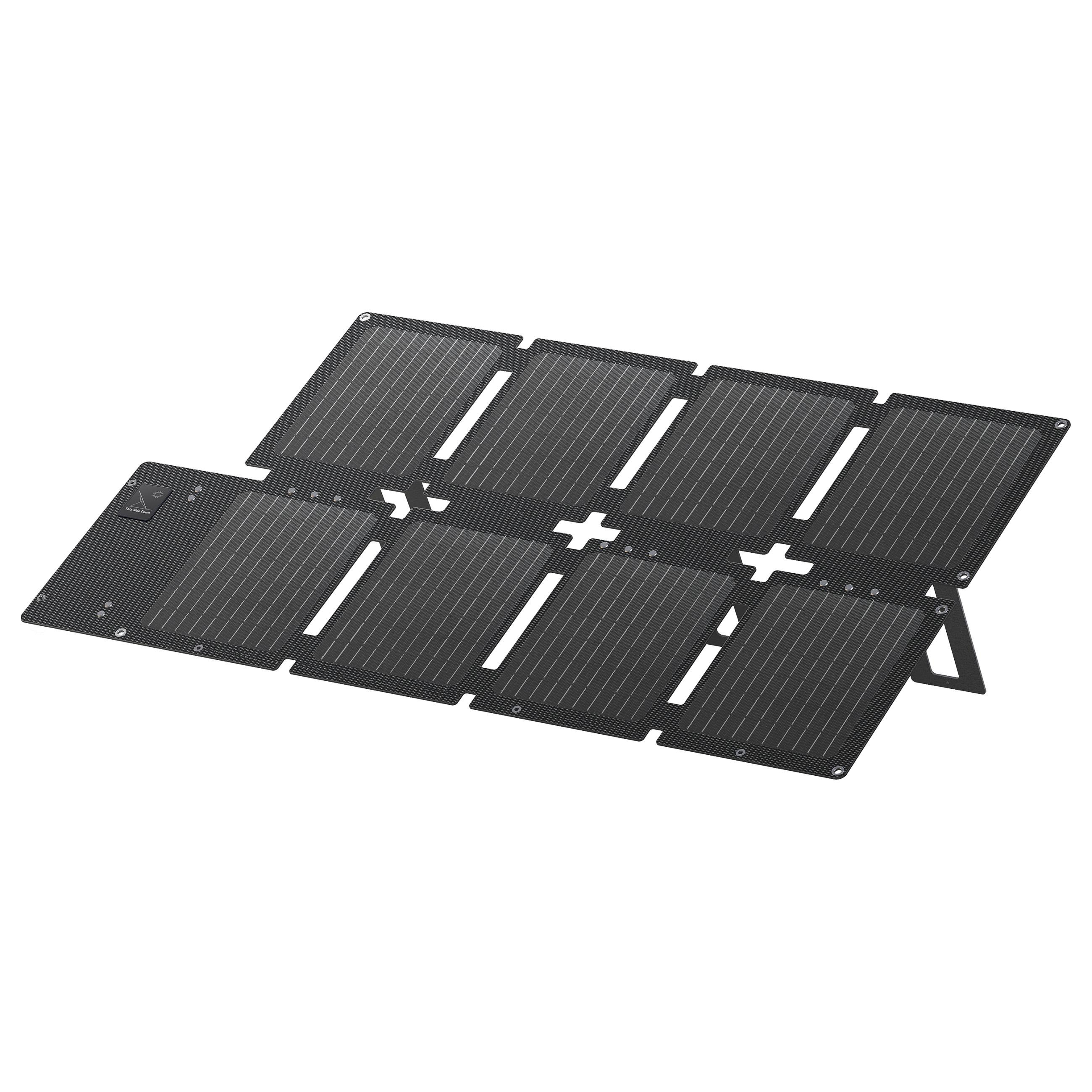 Anker SOLIX PS60 - Solarpanel - compact, portable - 60 Watt - sort