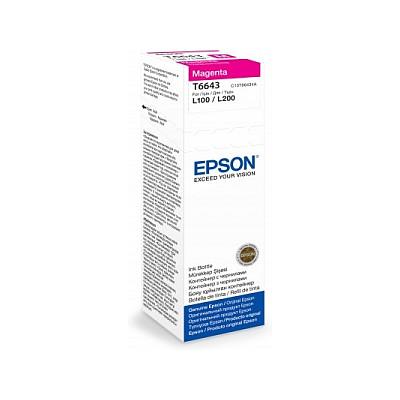 Blækflaske Epson T6643 magenta - 70 ml