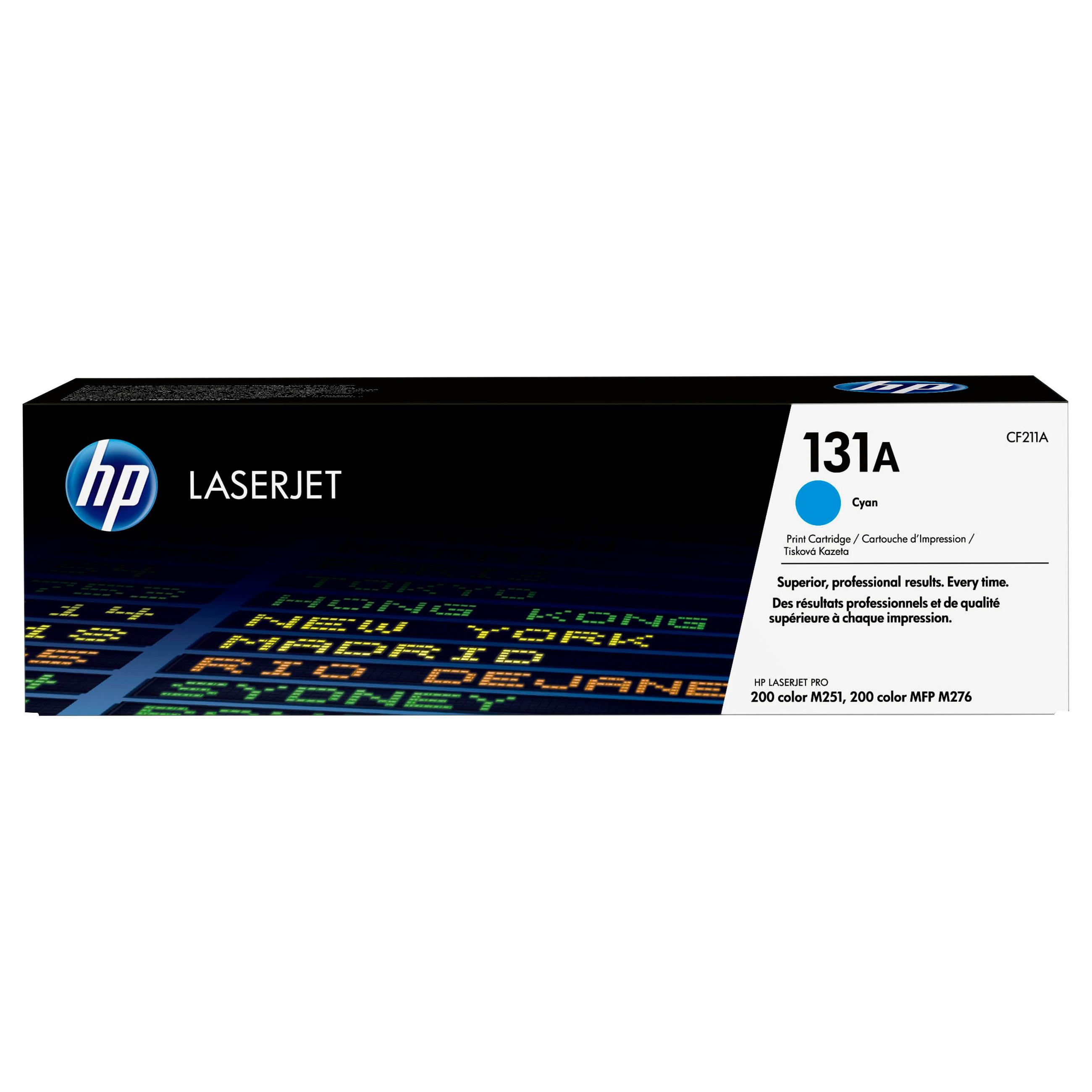 HP HP 131A Tonerkassette Cyan CF211A Modsvarer: N/A