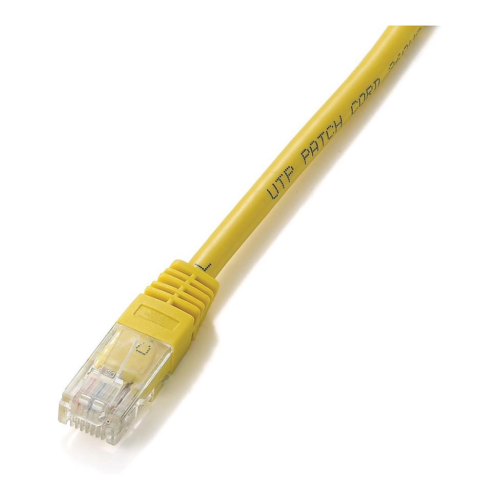 Patchkabel Equip Cat5e U/UTP RJ45 5 m - gul