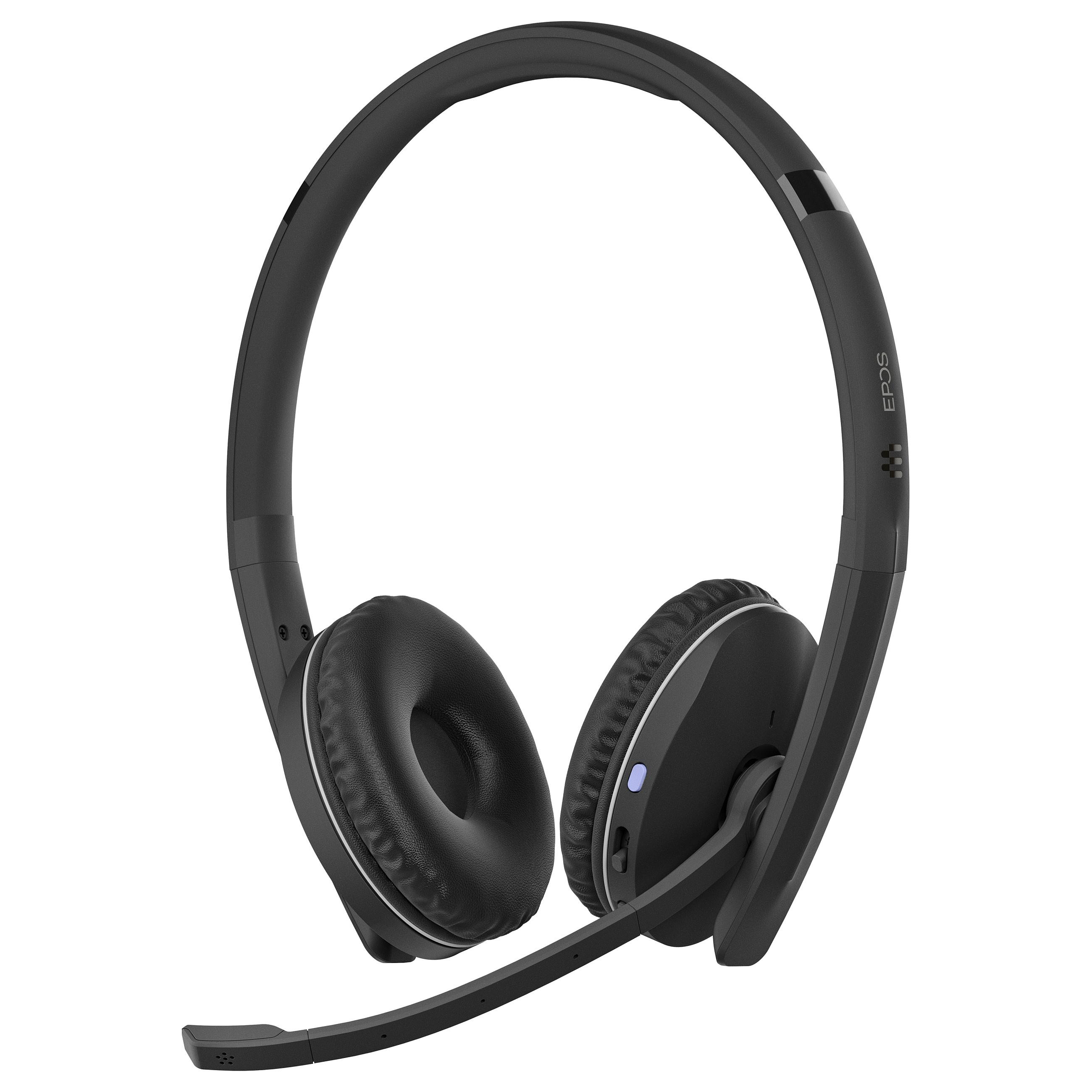 EPOS ADAPT 260 - Headset - på øret - Bluetooth - trådløs - USB - sort - Certified for Microsoft Teams, Optimeret til UC - for ADAPT 230, 231, 261